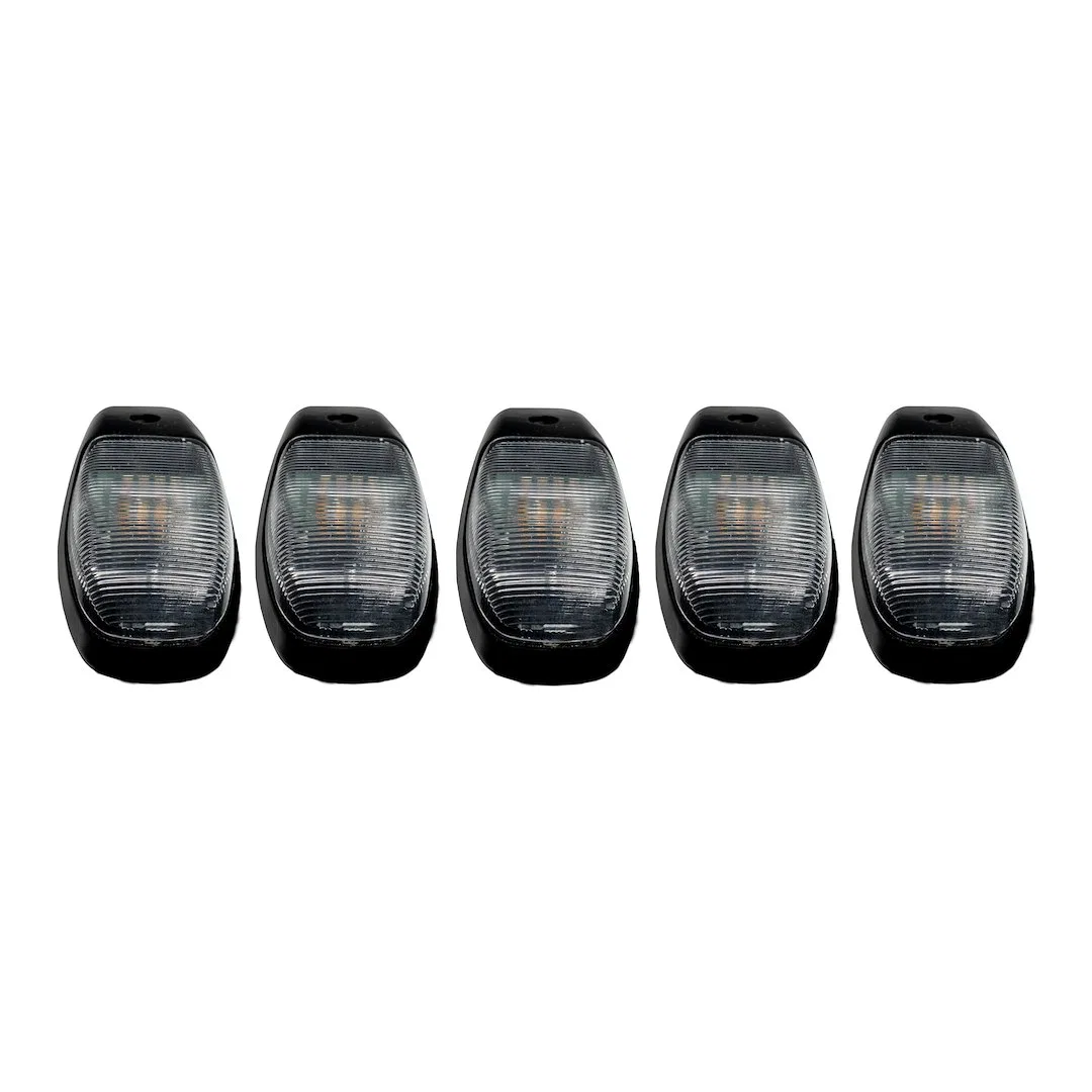 264346CLS – RECON ACCESS Roof Marker Light, Direct Fit Clear Lens With Strobe and Running Light Function High Power L...